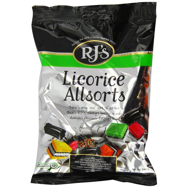 Rj's Licorice Allsorts 280 g (Pack of 3)
