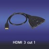 PUSOKEI HDMI Switch, 3-Port HDMI Multidisplay, HDMI Switch 3x1 Switch