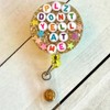 Plz Don’t Yell at Me Handmade Resin Badge Reel with