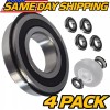 HD Switch (4 Pack) Front Wheel Bearings for BadBoy ZT-Avenger