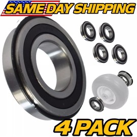 HD Switch (4 Pack) Front Wheel Bearings for BadBoy ZT-Avenger 2020-2025 HiTemp Grease