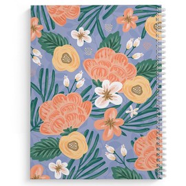 Softcover My Grace Is Enough 8.5" x 11" Religious Spiral Notebook/Journal, 120 College Ruled Pages, Durable Gloss Laminated Cover, White Wire-o Spiral. Made in the USA