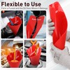Babelshar Foldable Flexible Funnel for Oil Change, Form a Funnel
