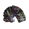 World Football Stars Trading Cards 55 Pack Card Game (Black)