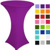 Spandex Poseur Table stretch Cover Cocktail Tablecloth Ø 60 cm