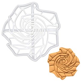 Origami Rose cortador de galletas, 1 pieza - Bakerlogy