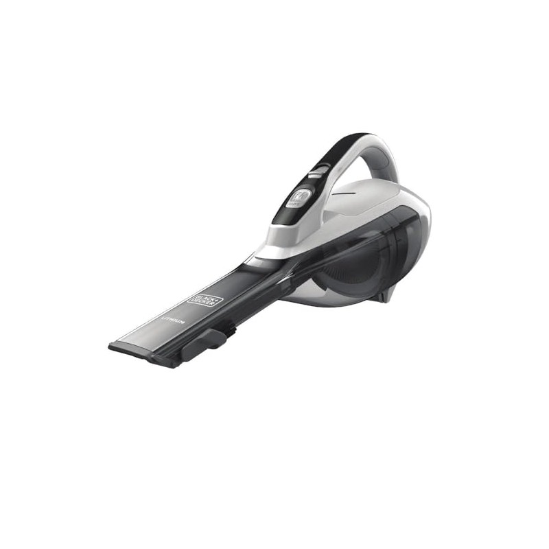 BLACK+DECKER dustbuster AdvancedClean Cordless Handheld Vacuum, Powder White (HVLA325J10)