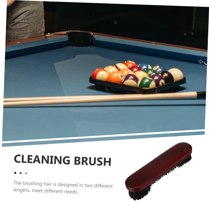 Kisangel Billiards Cleaning Brush Set Multifunctional Pool Table Sweeper Pool