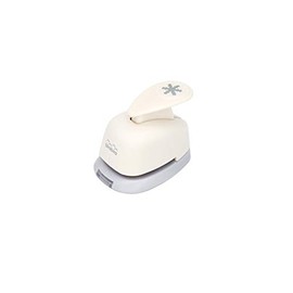 Bira - Perforadora de copo de nieve, 3/8 pulgadas de palanca para manualidades navideñas, papel y álbumes de recortes