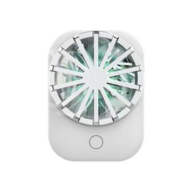Mobile Phone Cooling Fan Game Cooler USB Wireless Back Clip Cooling Fan Phone Cool Heat Sink Wind Adjustable White
