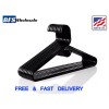 Unbranded Plastic Hangers HD Heavy Duty, 16 Pcs. Black Color,
