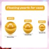 150Pcs Floating Pearls Vase Filler, No Hole Pearl Beads Vase