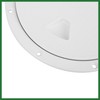 Motoforti 4" Boat White Circular Inspection Hatch Deck with Detachable