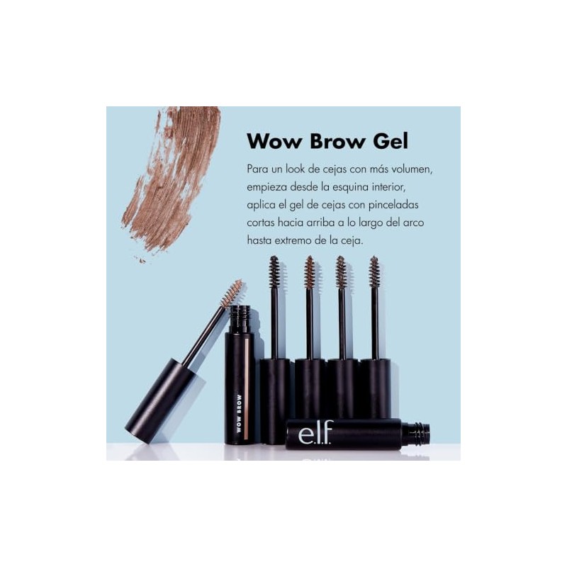 e.l.f. Cosmetics Wow Brow Gel para Cejas Neutral Brown Café