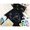 MONT MARTE Textile & Fabric Paint Set - 8 pieces