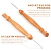 4PCS Stiletto Pressing Tool& Pressing Tool, Precision Stiletto Handy for