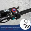 EXLECO Quick Throttle Grip Motorcycle Throttle Grip Set 22 mm
