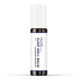 Sleep with Me Organic Essential Oil Roll On - Prediluted with Organic Jojoba Oil and Essential Oils - Huile Essentielle - Use for Relaxation and Sleep - Product of Canada
