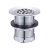 Kingston Brass KBU1001 Seattle 2-Inch Brass Grid Bar/Utility Sink Drain,