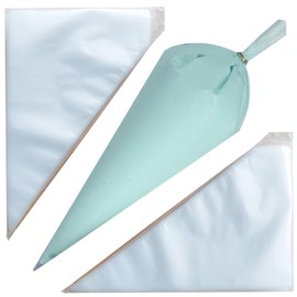 HYCSC Piping Bags - 14 Inch Disposable Icing Bags, Disposable Decorating Bags for Frosting, Pastry Bags Disposable, Great for Cakes and Cookies Decoration (200 PCS)