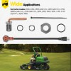 For John Deere Engine Coolant Heater Block Heater Kit with