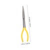 Tofficu Multi Functional Curved Nose Pliers Ergonomic Household Tool with