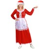 Laumoi 7 Pcs Women Santa Costume Set Christmas Claus Suit
