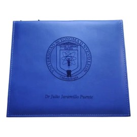 Porta Recetario Médico Con Logo Y Nombre Grabado                                                                                                      