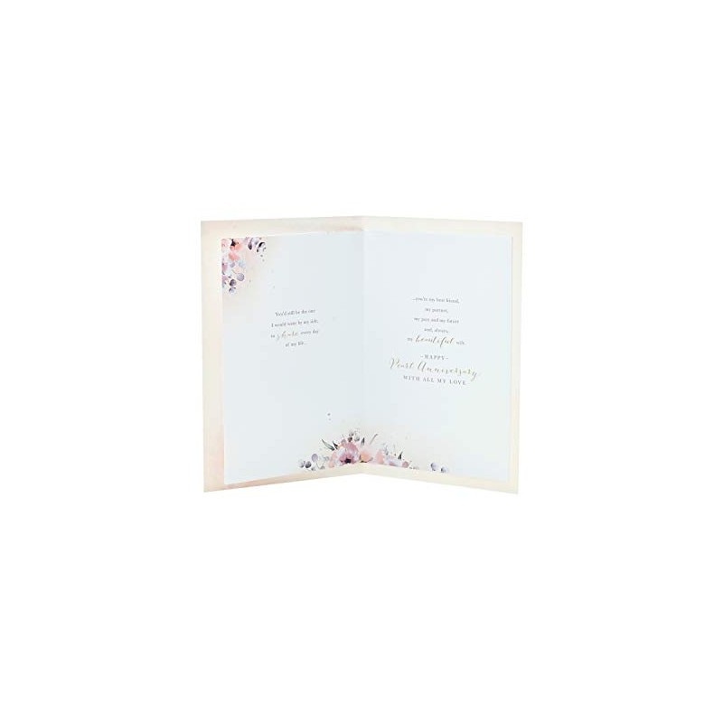 UK Greetings 30th Wedding Anniversary Card for Him/Her/Friend - Pearl