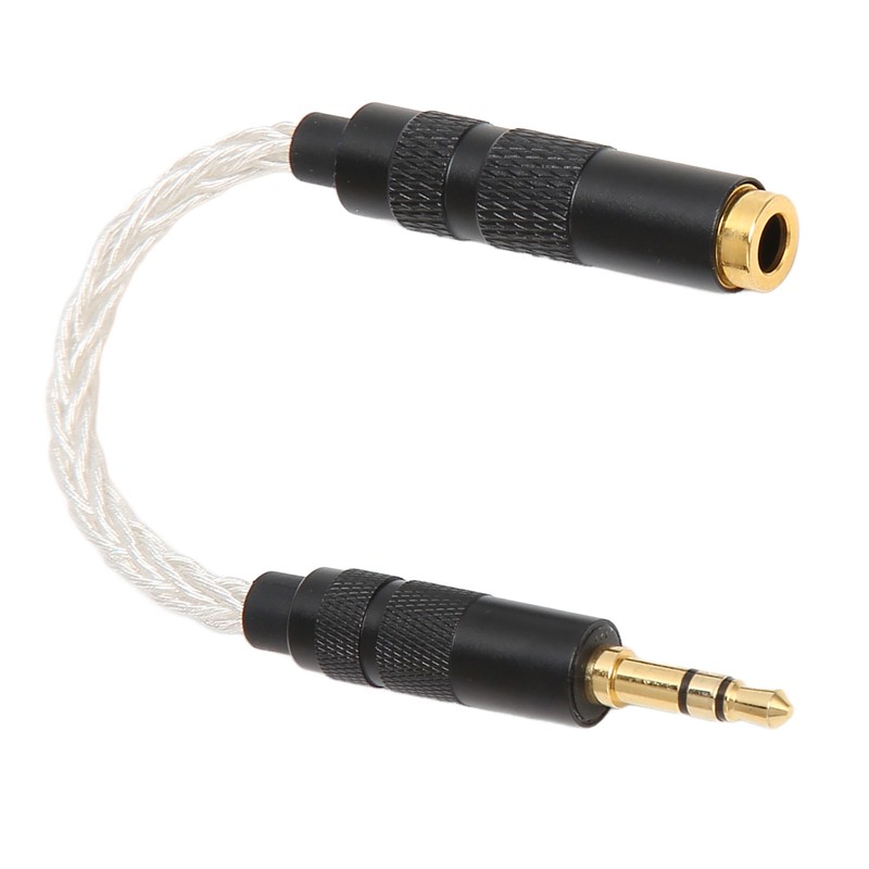 4.4mm Balanced Female to 3.5mm Stereo Male Adapter Cable Gold