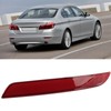 Rear Bumper Reflector Red High Visibility Professional ABS Plastic for