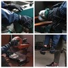 HANDLANDY Anti-Vibration Work Gloves, SBR Pad, TPR Protector, Mechanic Gloves