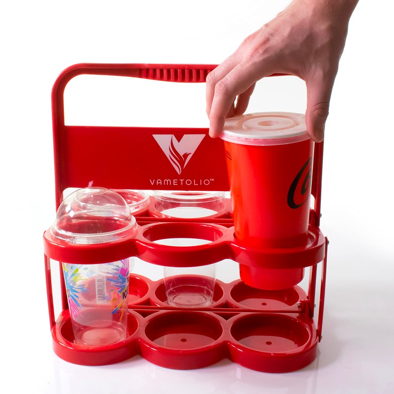 WIRRA Milk Bottle Holder - Drink Carrier - Foldable Plastic