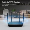 pcWRT PW-AX1800 WiFi 6 Router Long Range with VLAN Support,