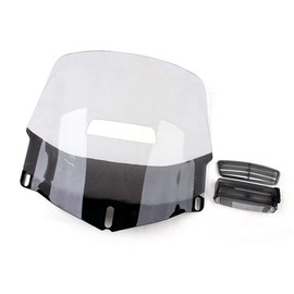 Motorcycle Windscreen Windshield + Air Vented For Honda Goldwing GL1800 2001-2017(Clear).