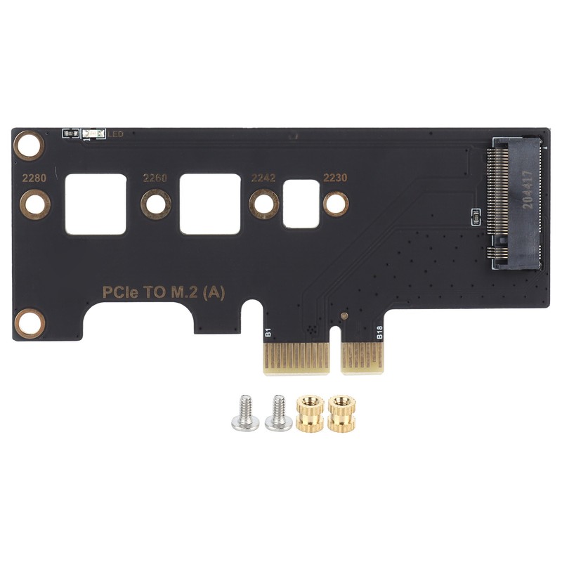 PCIE to M.2 Converter Adapter Module Board SSD Support PCIEx1/x4/x8/x16