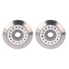 2Pcs Fiber Cleaver Blade Tungsten Carbide 20mm 16 Sides Cutting