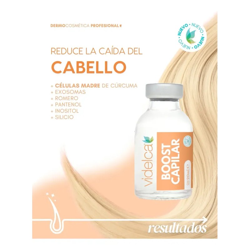 Vial Boost Capilar Biotina Dermapen Células Madre Head Spa