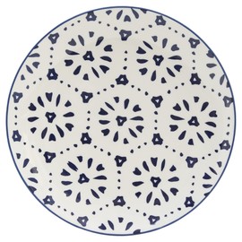 Baum-Essex - Dinnerware Sets, 16 Piece Dish Set for 4, Beautiful Home Decor includes Dinner Plates, Salad Plates, Bowls, and Mugs (Seaside Blue)
