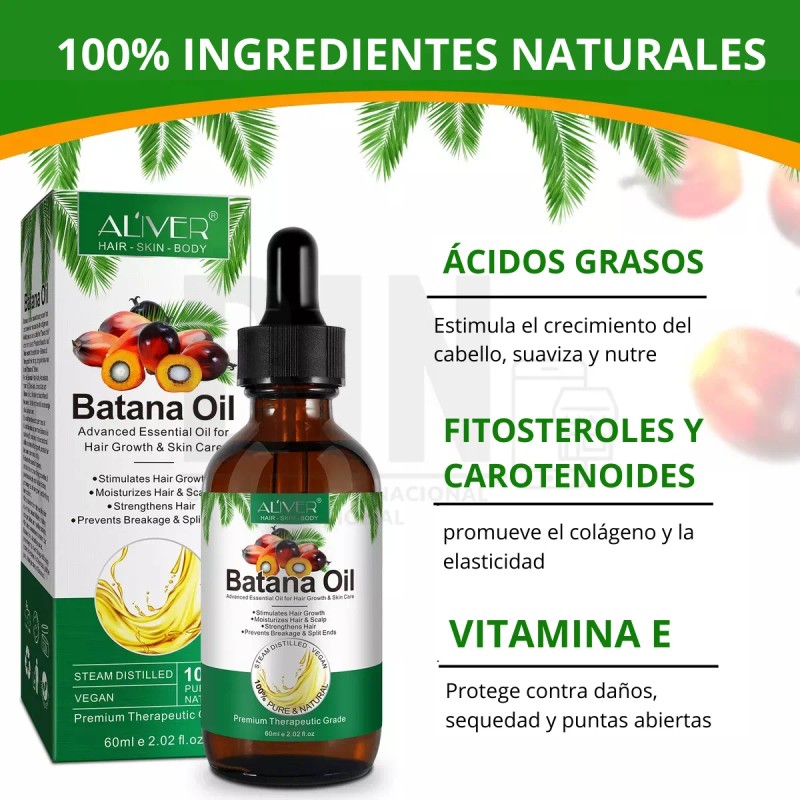 Aliver - Batana Oil - 60 Ml - Cuidado Cabello