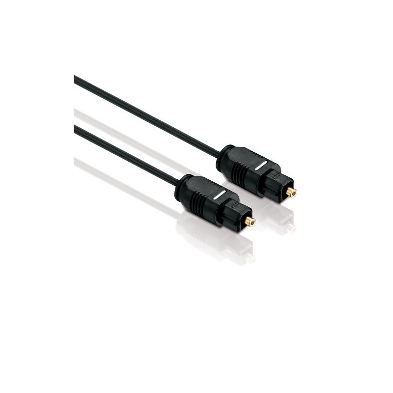 HDSupply TC010-005 Toslink S/PDIF Audio Cable, Optical Fibre Optic Connector/Plug,