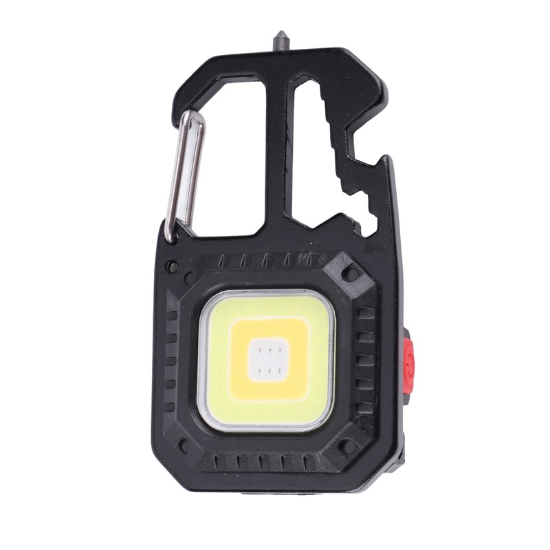 2 Pcs Keychain Work Light High Bright Mini COB Lamp