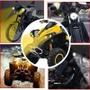 3 Par Faros Luces Led Para Motos Auto Doble Color