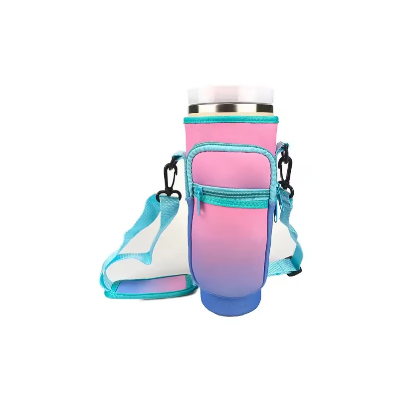 40 oz Tumbler Carrier for Hands-Free Travel – Neoprene Holder
