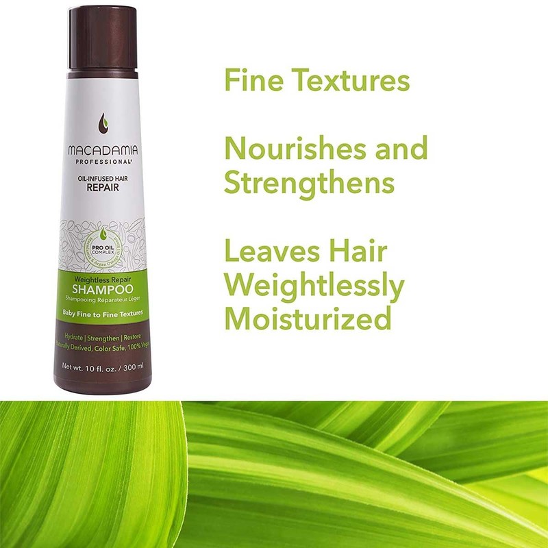 Macadamia Natural Oil - Professional Weightless Moisture Shampoo - 300ml/10oz