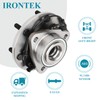 IRONTEK 515155 4WD Front Wheel Hub and Bearing Assembly Compatible