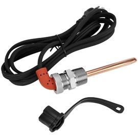 F7TZ-6A051-AA Engine Block Heater and Cable Cord For 1995-2003 Ford F-250 F-350 7.3L 120V 1000W Replace# F7TZ6A051AA