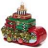 MacKenzie-Childs Glass Ornament - Christmas Sled