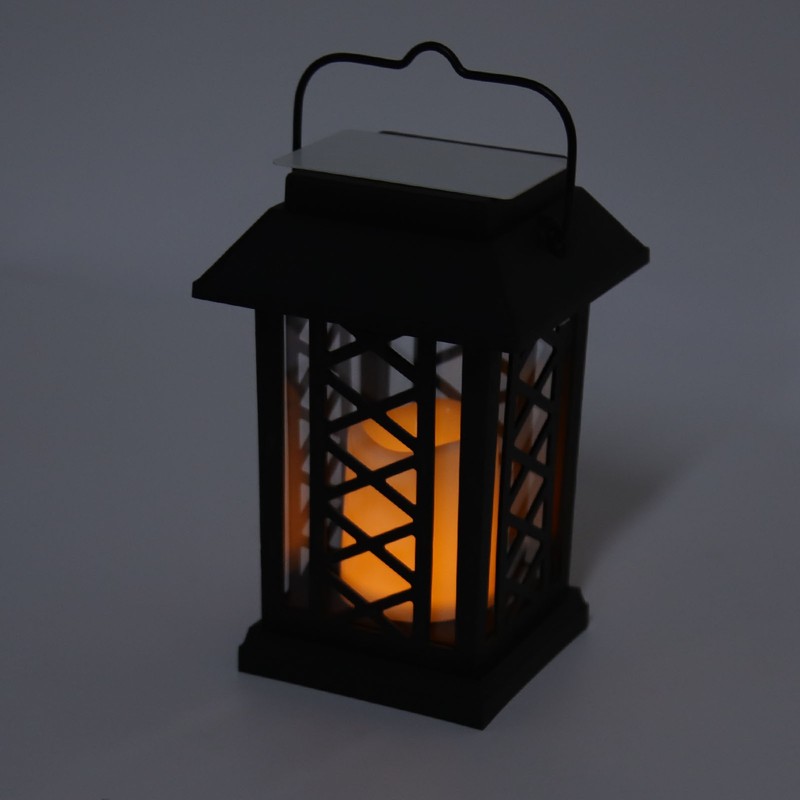 Outdoor Hanging Solar Lantern Energy Saving Warm Light Rechargeable Solar