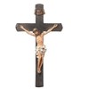 Joseph's Stufio by Roman, 20.5"H Black Wall Crucifix, Religious GIft